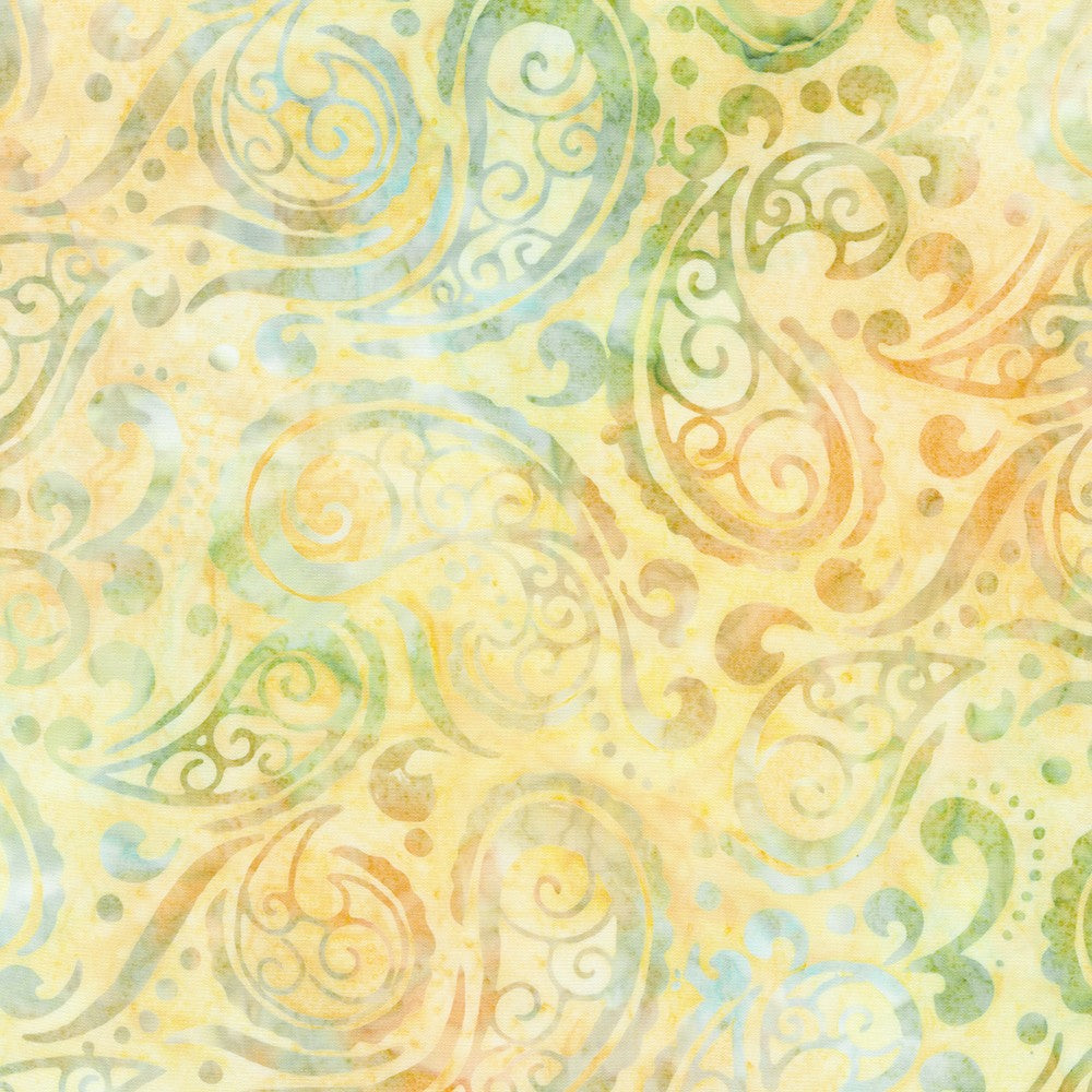 Robert Kaufman Fabrics Artisan Batiks: Sun Forest by Lunn Studios 22001 46 Pear