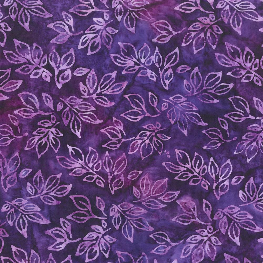 Robert Kaufman Fabrics Artisan Batiks: Sunrise Blossoms by Lunn Studios AMD 21631 22 Violet