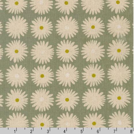 Robert Kaufman Fabrics Cotton Flax Print SB 850374D 1 Gray