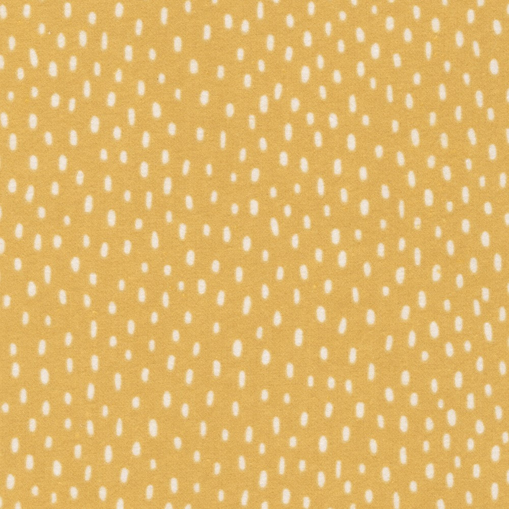 Robert Kaufman Fabrics Cozy Cotton Flannel Over the Moon SRKF 21897 173 Caramel