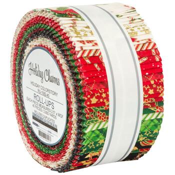 Robert Kaufman Fabrics Holiday Charms Roll Up RU 1082 40