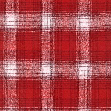 Robert Kaufman Fabrics Mammoth Flannel SRKF 15600 3 Red