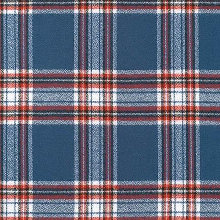 Robert Kaufman Fabrics Mammoth Flannel SRKF-16420-202 Americana