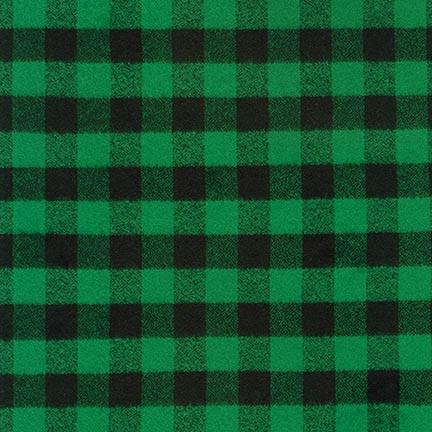 Robert Kaufman Fabrics Mammoth Flannel SRKF-16944--7 Green