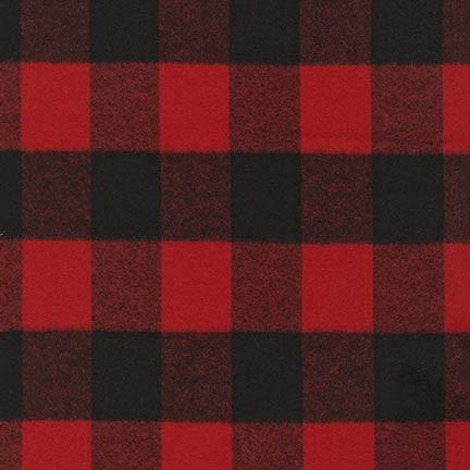 Robert Kaufman Fabrics Mammoth Flannel SRKF-16944-3 Red