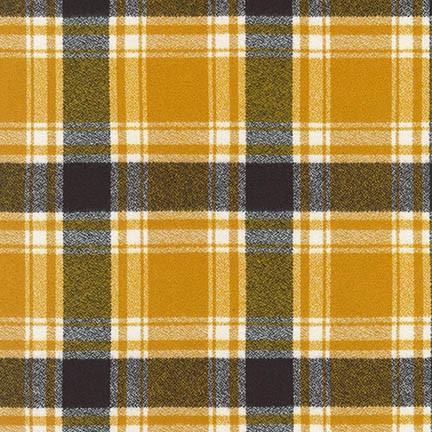 Robert Kaufman Fabrics Mammoth Flannel SRKF-17605-141 Saffron