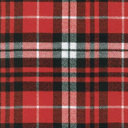 Robert Kaufman Fabrics Mammoth Flannel SRKF14900-93 Scarlet