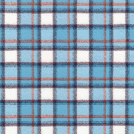 Robert Kaufman Fabrics Mammoth Junior Flannel SRKF-19841-76 Regatta