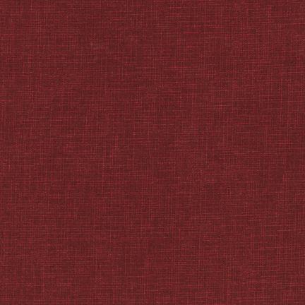 Robert Kaufman Fabrics Quilter's Linen Garnet  ETJ-9864-105