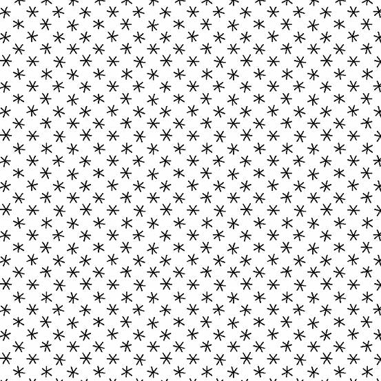 Andover Fabrics Century Black on White Big Asterisks CS-9684-L