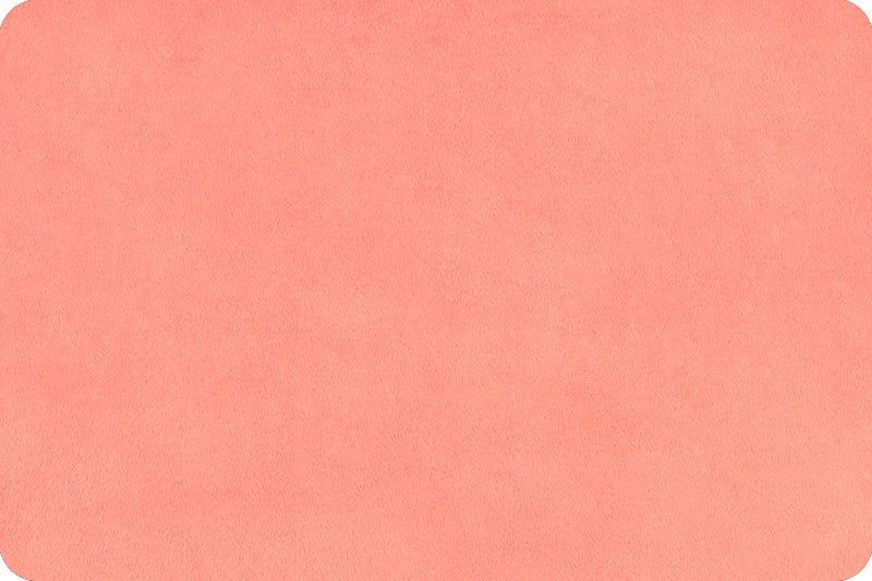 Shannon Fabrics Solid Cuddle 3 C3 Coral