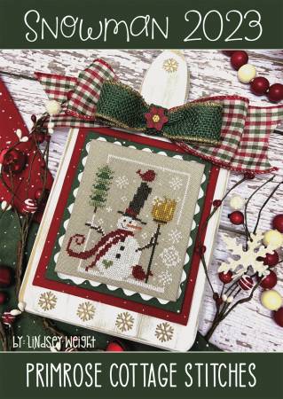 Snowman 2023 Cross Stitch Pattern PCS 107