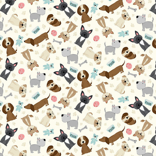 Studio E Fabrics Paw-sitively Awesome 7448 44