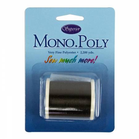 Superior Threads MonoPoly Invisible Polyester Thread .004mm 2200yds Smoke