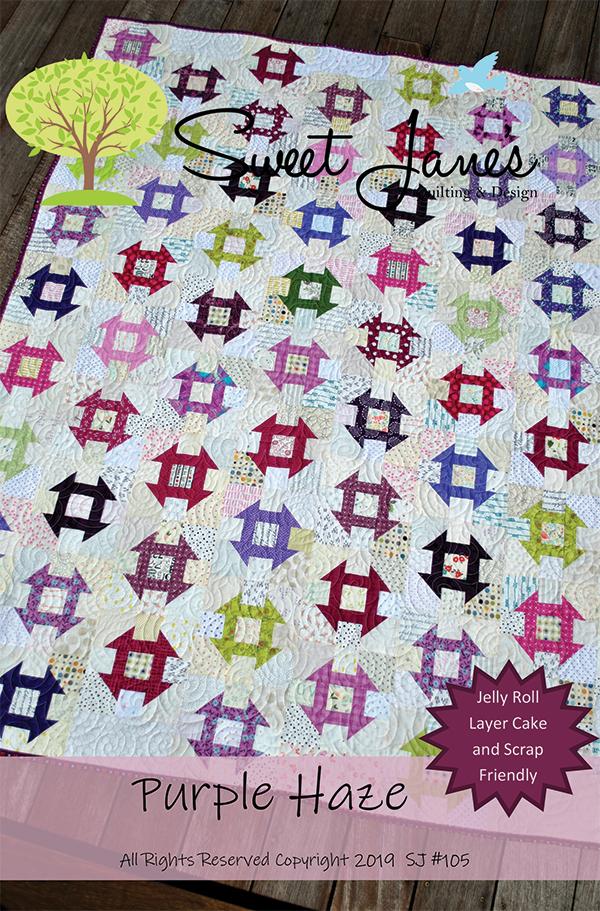 Sweet Jane Quilting Purple Haze by Sue Pfau SJ 105