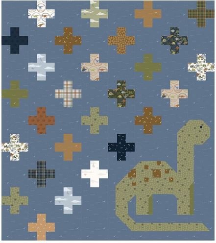 Swiss Cretaceous Quilt Kit