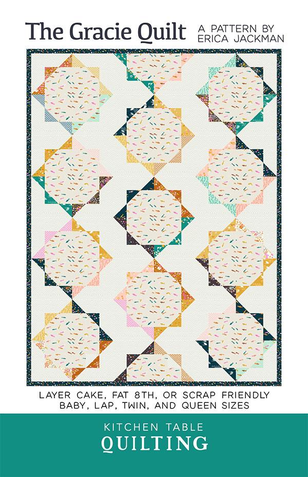 The Gracie Quilt Pattern by Erica Jackman KTQ155