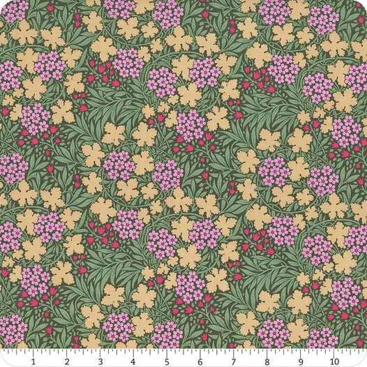 Tilda Fabrics Hibernation 100539 Autumn Bloom Sage