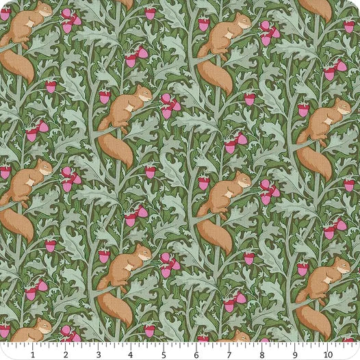 Tilda Fabrics Hibernation 100540 Squirrel Dream Sage