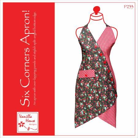 Vanilla House Six Corners Apron Pattern VHDP233
