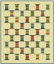 Variegated Thread Sewing Basket Quilt Kit