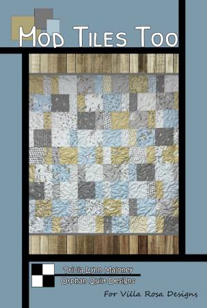 Villa Rosa Designs Mod Tiles  Too Quilt Pattern VRDOQ052