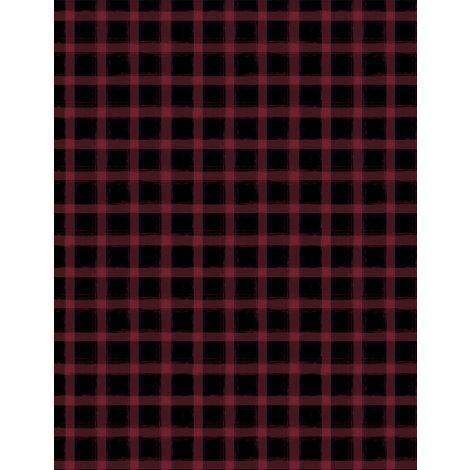 Wilmington Prints Autumn Light by Lola Molina Plaid 3022 32109 939 Black