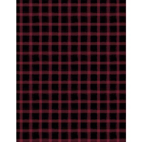 Wilmington Prints Autumn Light by Lola Molina Plaid 3022 32109 939 Black