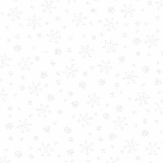 Andover Fabrics Century Whites CS-9671-WW White-on-White Tonal