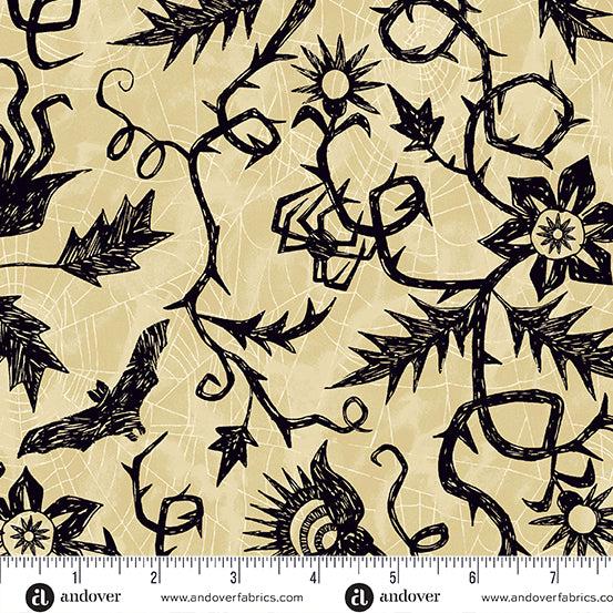 Andover Fabrics Nevermore 1076 L