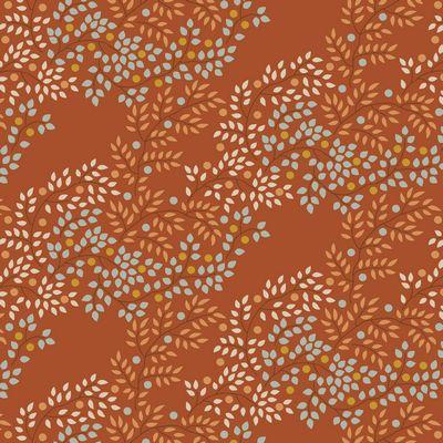 Tilda Fabrics Creating Memories Berrytangle Copper TIL130140