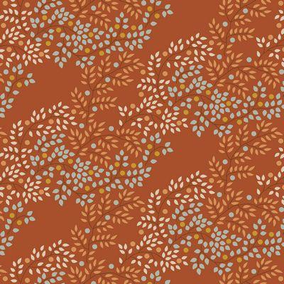 Tilda Fabrics Creating Memories Berrytangle Copper TIL130140