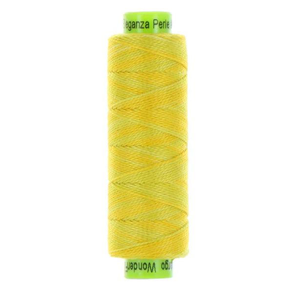 Sue Spargo Eleganza #8 Perle Cotton 70 yd EZM08-8 Solar Yellow