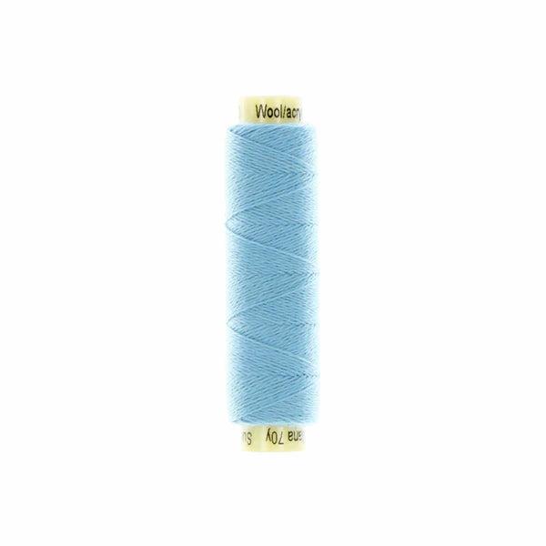 Sue Spargo Ellana 12wt(28/2) Wool/Acrylic Blend Thread 70yd EN53 Baby Blue