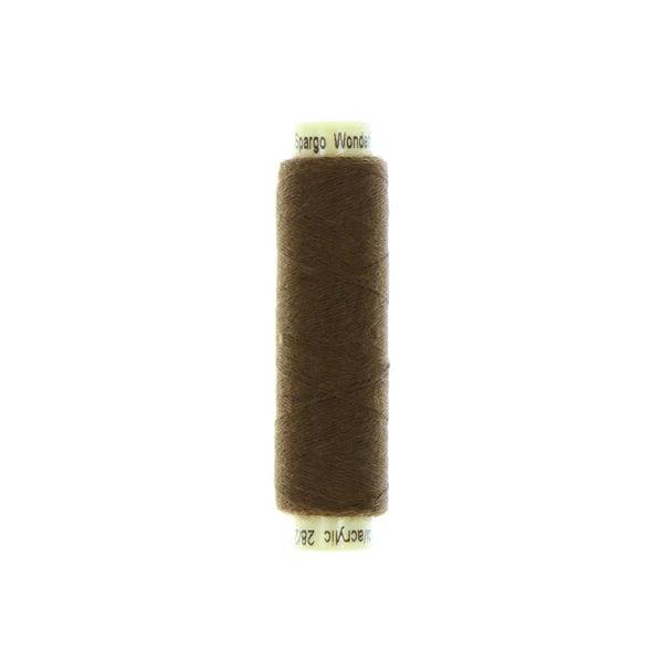 Sue Spargo Ellana 12wt(28/2) Wool/Acrylic Blend Thread 70yd EN51 Chestnut