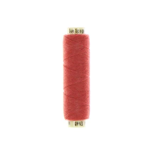 Sue Spargo Ellana 12wt(28/2) Wool/Acrylic Blend Thread 70yd EN48 Persimmon