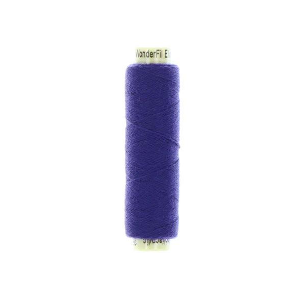 Sue Spargo Ellana 12wt(28/2) Wool/Acrylic Blend Thread 70yd EN40 Blue Iris