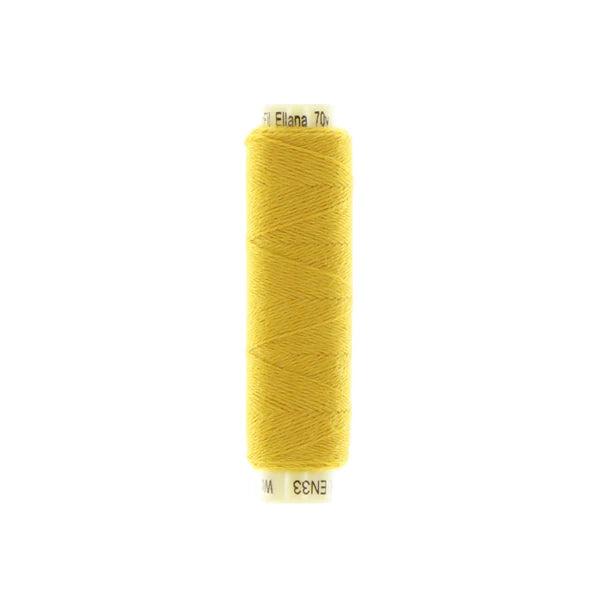 Sue Spargo Ellana 12wt(28/2) Wool/Acrylic Blend Thread 70yd EN33 Goldenrod