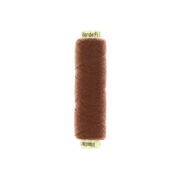 Sue Spargo Ellana 12wt(28/2) Wool/Acrylic Blend Thread 70yd EN28 Rust