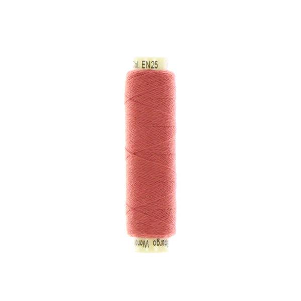 Sue Spargo Ellana 12wt(28/2) Wool/Acrylic Blend Thread 70yd EN25 Salmon