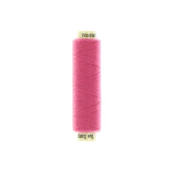 Sue Spargo Ellana 12wt(28/2) Wool/Acrylic Blend Thread 70yd EN23 Flamingo