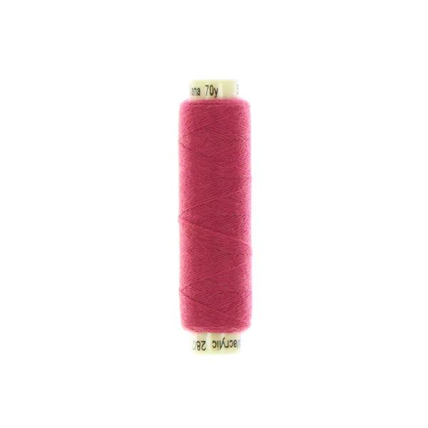 Sue Spargo Ellana 12wt(28/2) Wool/Acrylic Blend Thread 70yd EN22 Raspberry