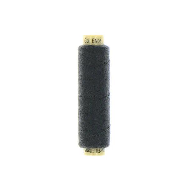 Sue Spargo Ellana 12wt(28/2) Wool/Acrylic Blend Thread 70yd EN06 Charcoal