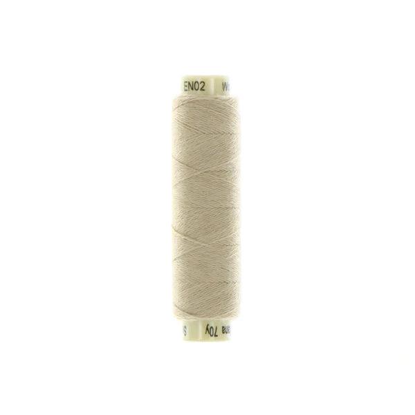 Sue Spargo Ellana 12wt(28/2) Wool/Acrylic Blend Thread 70yd EN02 Latte