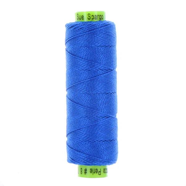 Sue Spargo Eleganza #8 Perle Cotton 70 yd EZ13-8 Hyper Blue