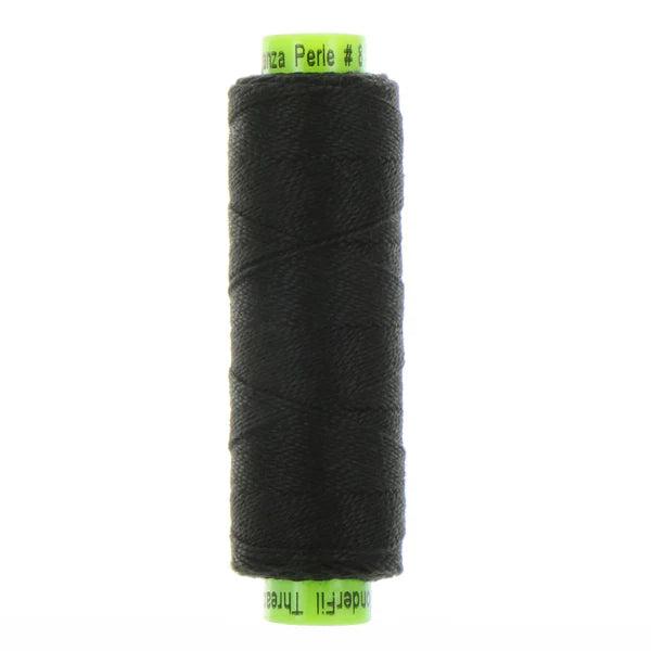 Sue Spargo Eleganza #8 Perle Cotton 70 yd EZ05-8 Black Tie