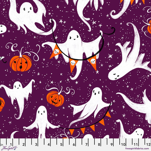 Ghostly Greetings PWCD110.XPURPLE Purple