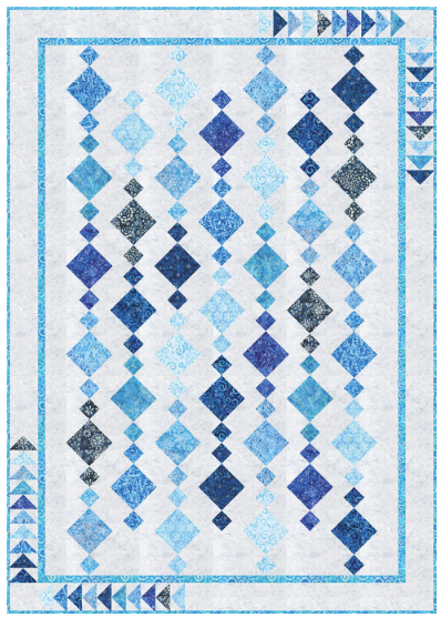 Crystals Snowscape Quilt Kit