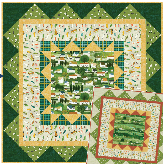 Meadow Hill Sunday Drive Quilt Kit