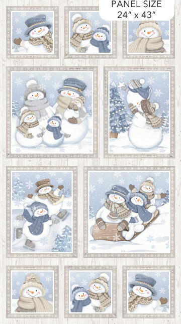 Snow Much Fun F26985-42 Panel